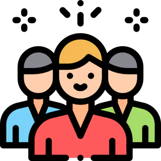 Dibujo de un grupo de personas