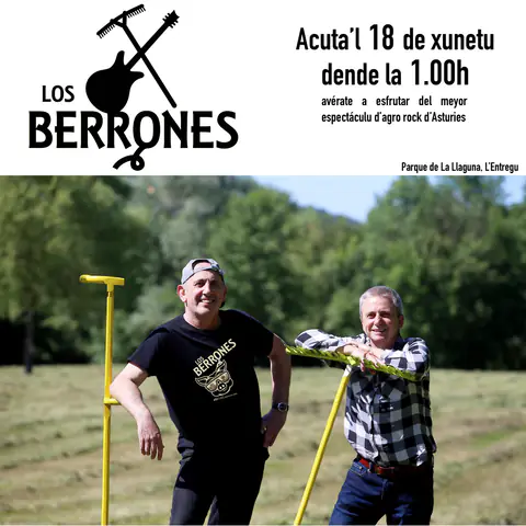 ¡¡Tenemos el placer de anunciaros que @losberrones.oficial actuarán en les Fiestes de la Laguna 2026!!